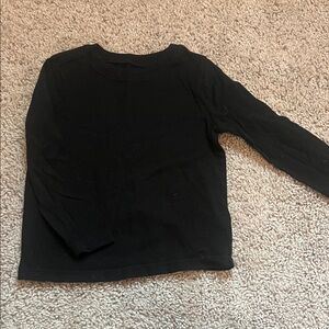 Old Navy Kids Black Long Sleeve Tee